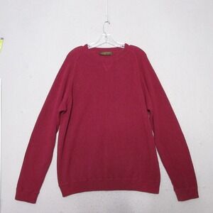 Peru Unlimited Sweater Crewneck Men XL Baby Alpaca Wool Preppy Career Sweatshirt